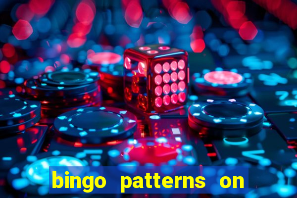 bingo patterns on slot machines