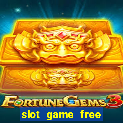 slot game free spin online 2020