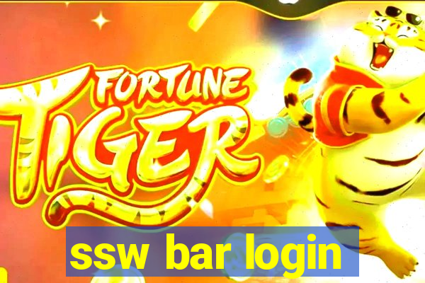 ssw bar login