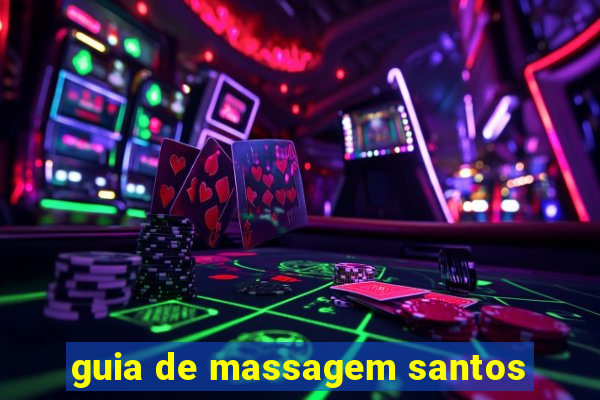 guia de massagem santos