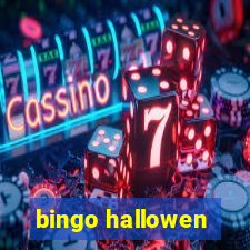 bingo hallowen