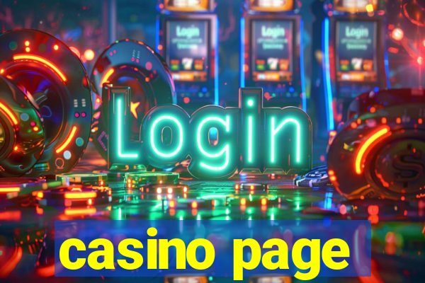 casino page