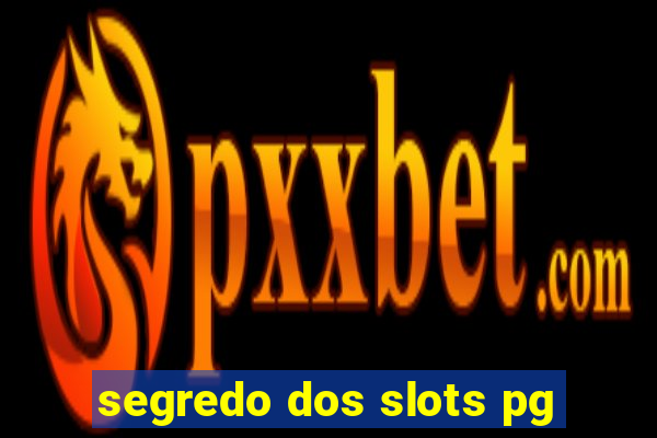 segredo dos slots pg