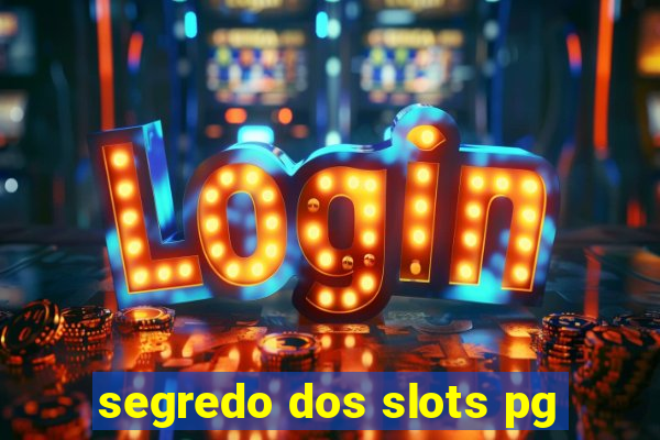 segredo dos slots pg