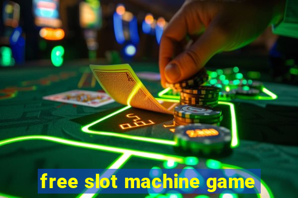 free slot machine game