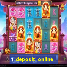 1 deposit online casino nz 2019