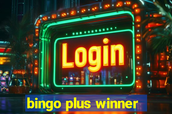 bingo plus winner