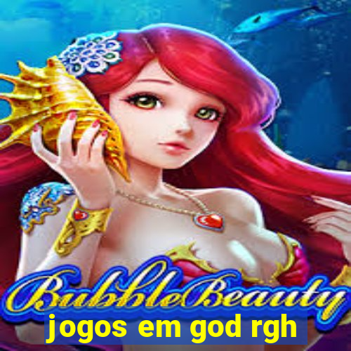 jogos em god rgh