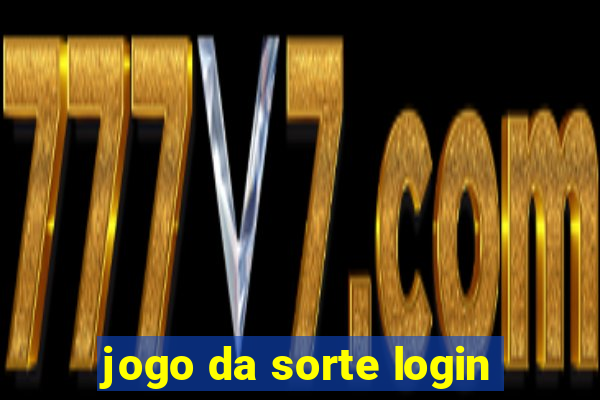 jogo da sorte login