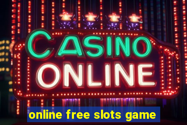 online free slots game