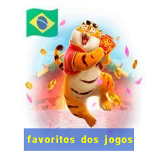 favoritos dos jogos de hoje do brasileir?o