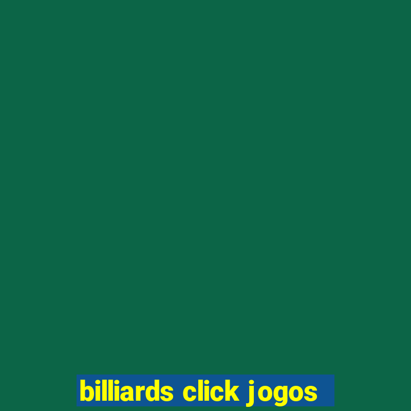 billiards click jogos