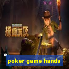 poker game hands