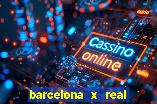 barcelona x real madrid ao vivo futemax