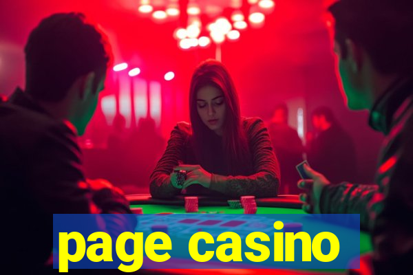 page casino