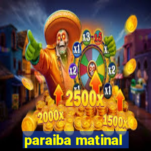 paraiba matinal