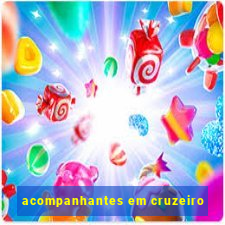 acompanhantes em cruzeiro