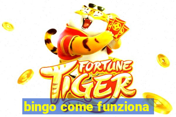 bingo come funziona