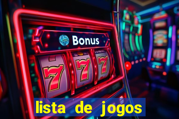 lista de jogos para ganhar dinheiro