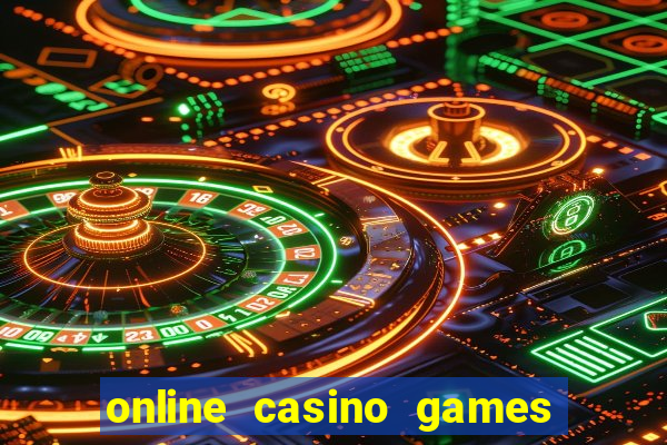 online casino games real money