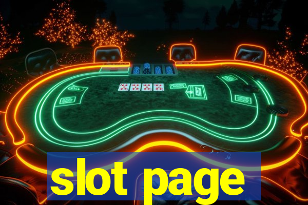 slot page