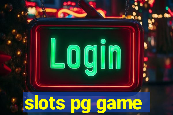 slots pg game