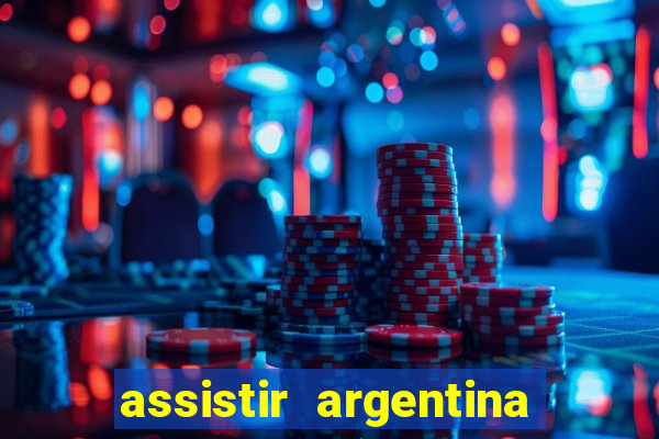 assistir argentina x canada ao vivo