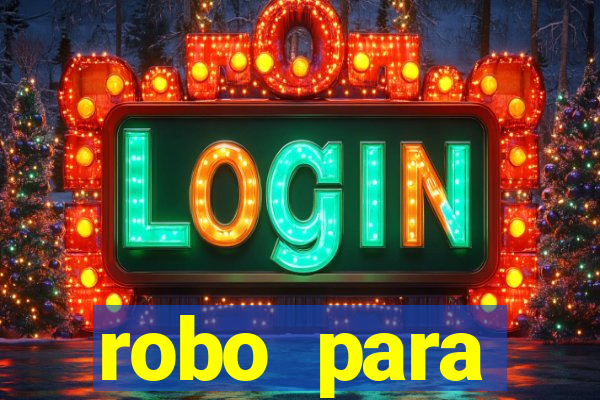 robo para plataforma de jogos