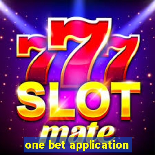 one bet application