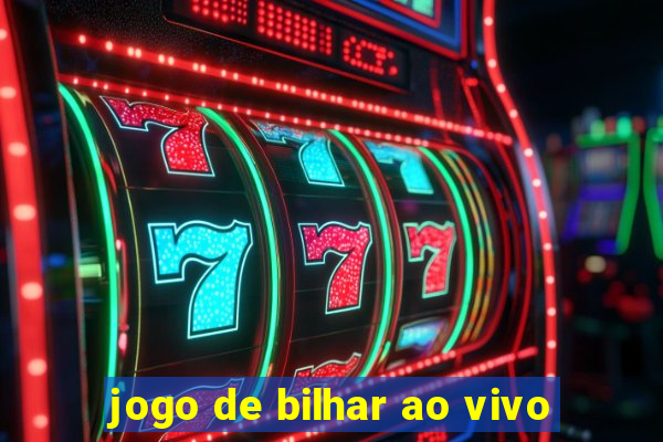 jogo de bilhar ao vivo