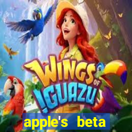 apple's beta software program