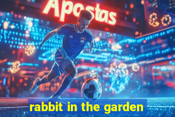 rabbit in the garden