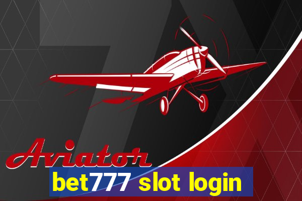 bet777 slot login