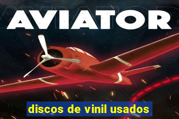 discos de vinil usados