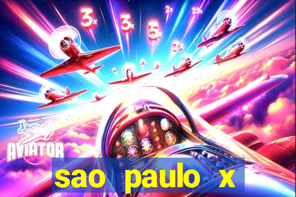 sao paulo x flamengo palpites