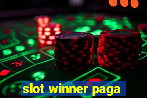 slot winner paga