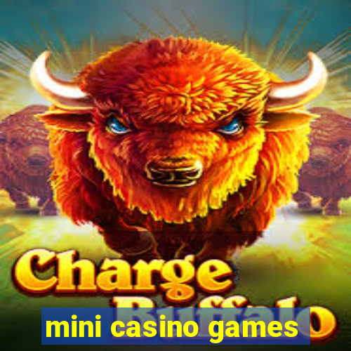 mini casino games