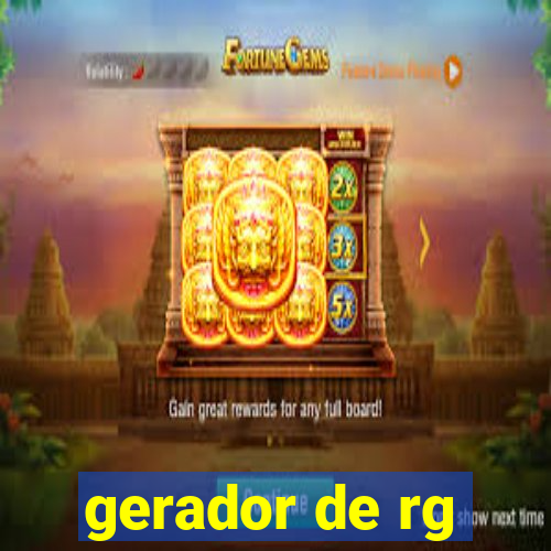 gerador de rg