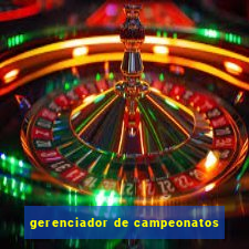 gerenciador de campeonatos