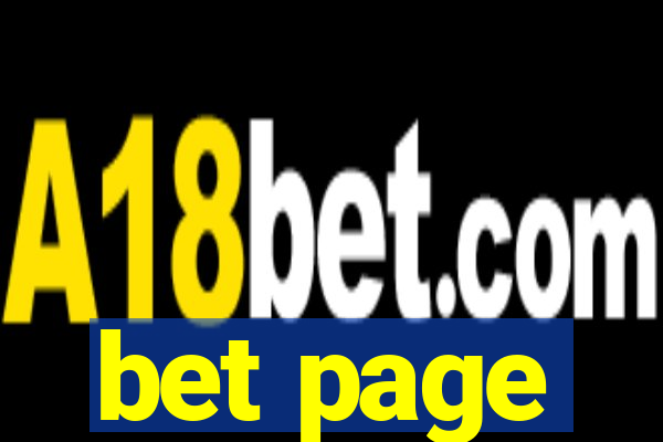 bet page