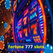 fortune 777 slots