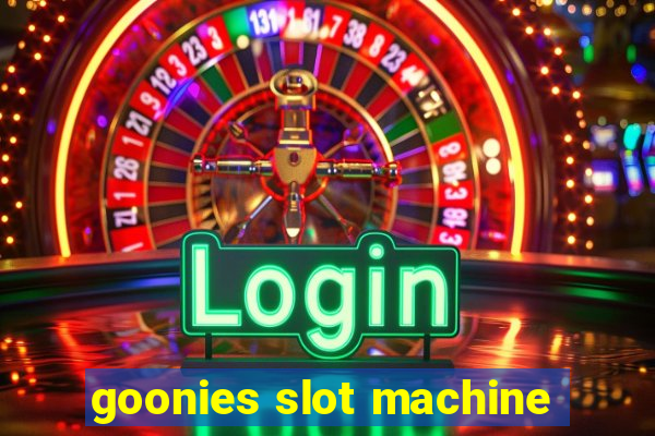 goonies slot machine