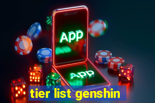 tier list genshin