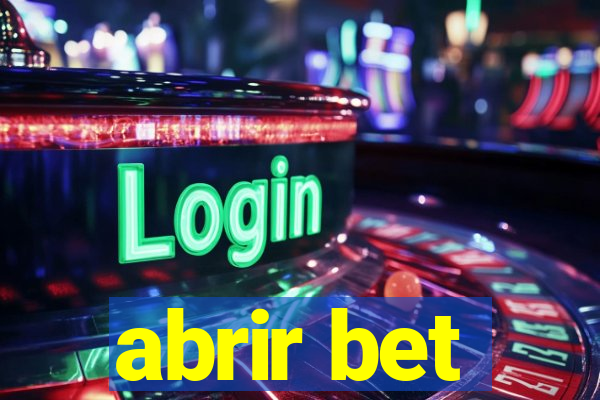 abrir bet