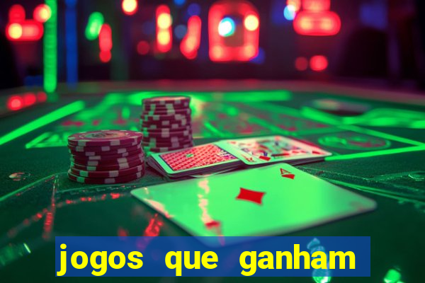 jogos que ganham dinheiro jogando