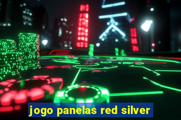 jogo panelas red silver