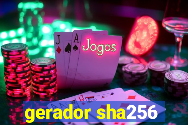 gerador sha256