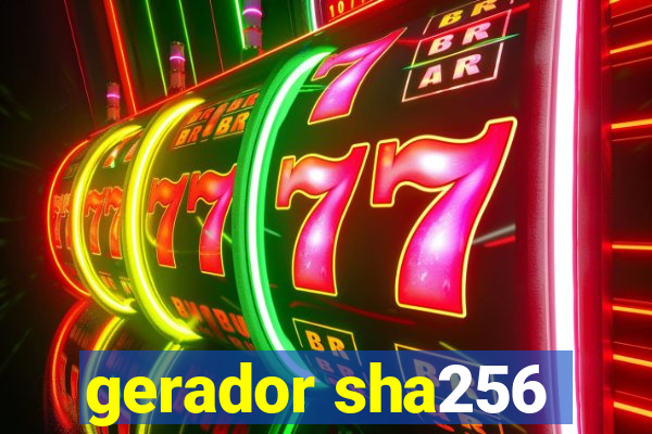 gerador sha256