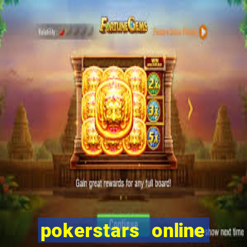 pokerstars online marketing code