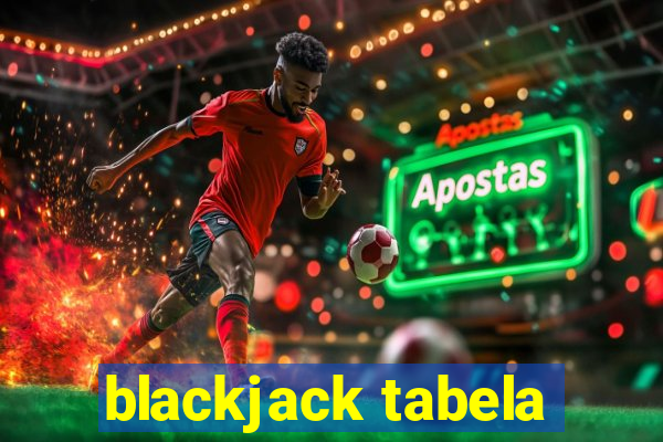 blackjack tabela